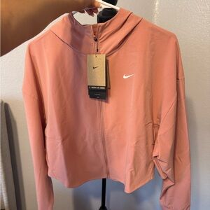 Nike cropped Coral Zip-Up Jacket